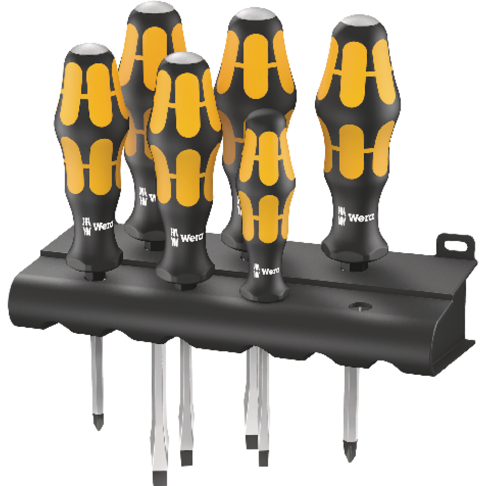 Schraubendreher-Satz 05018287001 Schlitz/PZ 6-teilig