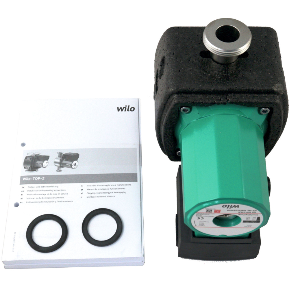 Wolf Pumpe TOP-Z 25/6, Inox PN10 für LS-140