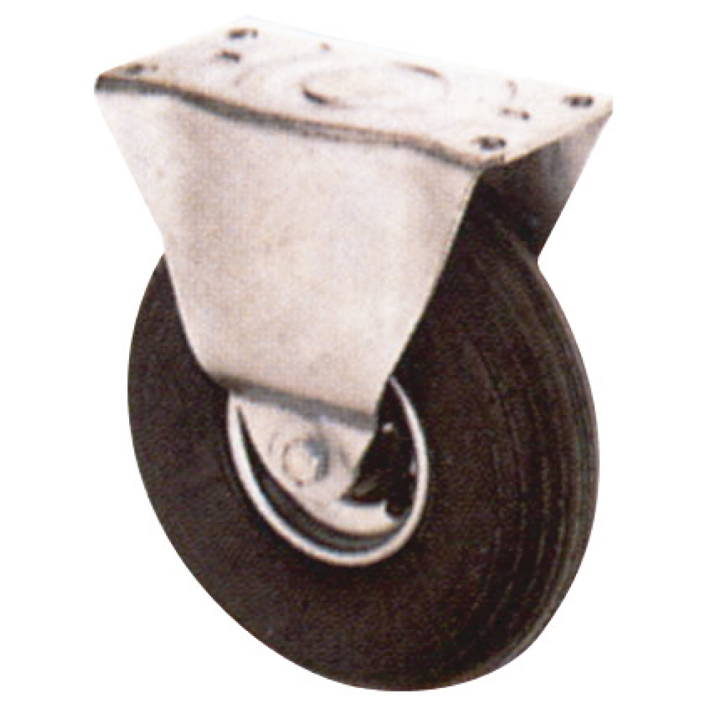 Bockrolle 260mm LG.R Stahlblech verz. Luftrad