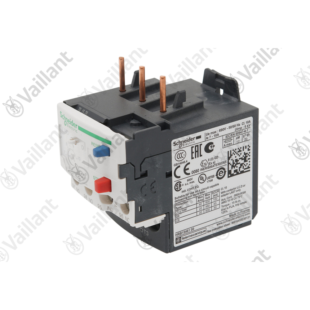 Vaillant Schutzschalter, Motorschutz LRD14 Vaillant-Nr. 0020150184