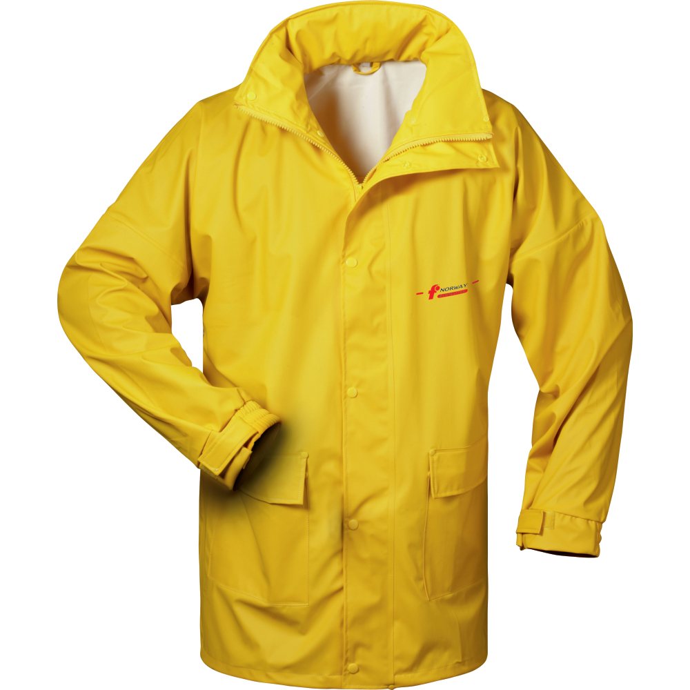 Norway PU-Regen-Jacke LANDSKRONA EN 343 Klasse 1 gelb Gr.XL