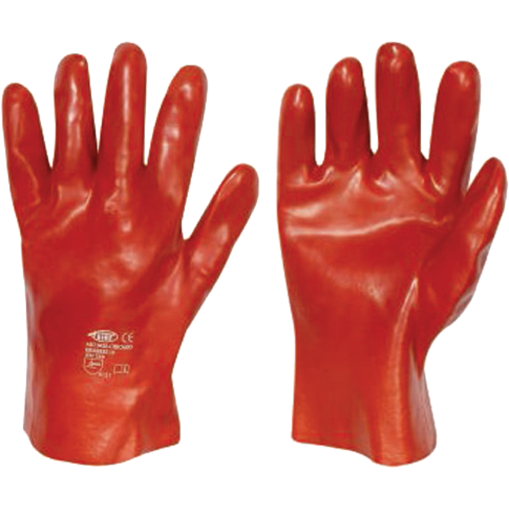 Vinyl-Handschuh CHICAGO 0402 27cm EN 388 rot Gr.10