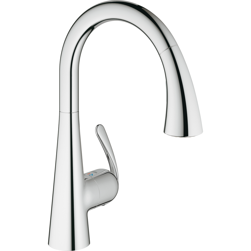 Grohe Spültischarmatur Zedra chrom 32294 Einhand