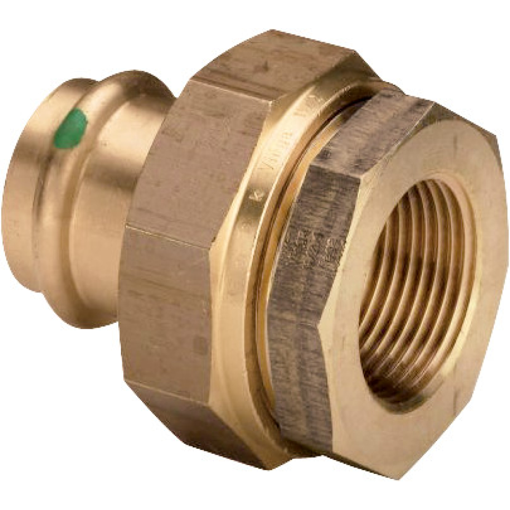 Viega Isolierverschraubung mit SC Sanpress 2267 in18mmxRp1/2Siliziumbronze