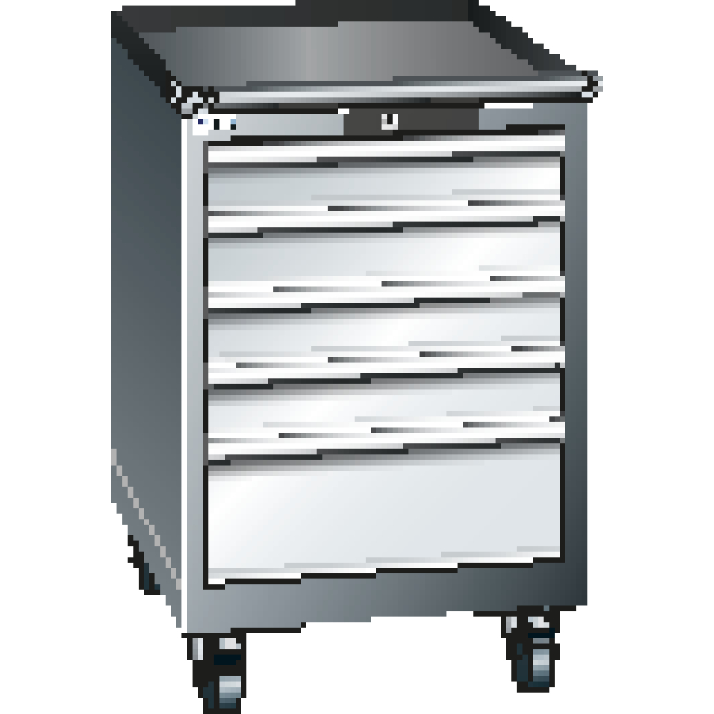 Schubladenschrank lg/lb H890,5 Schubl.