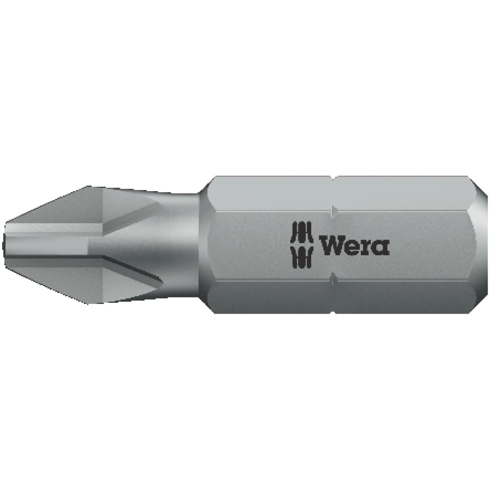 Bit zähhart 1/4" DIN3126C6,3 PH0x25mm Wera