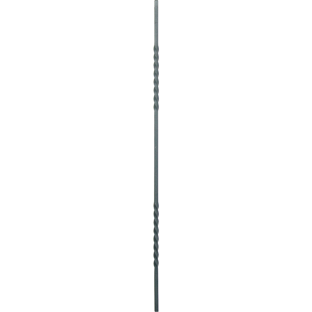 Geländerstab 12x12x1000mm glatt 2xgedreht 220mm
