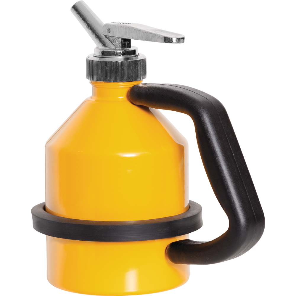 Feindosierkanne Stahl 5L gelb