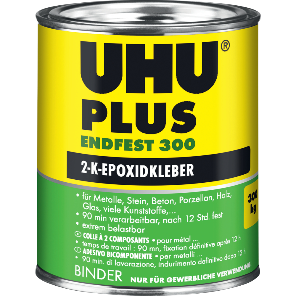 UHU® PLUS ENDFEST 300 2-Komponentenepoxidkleber