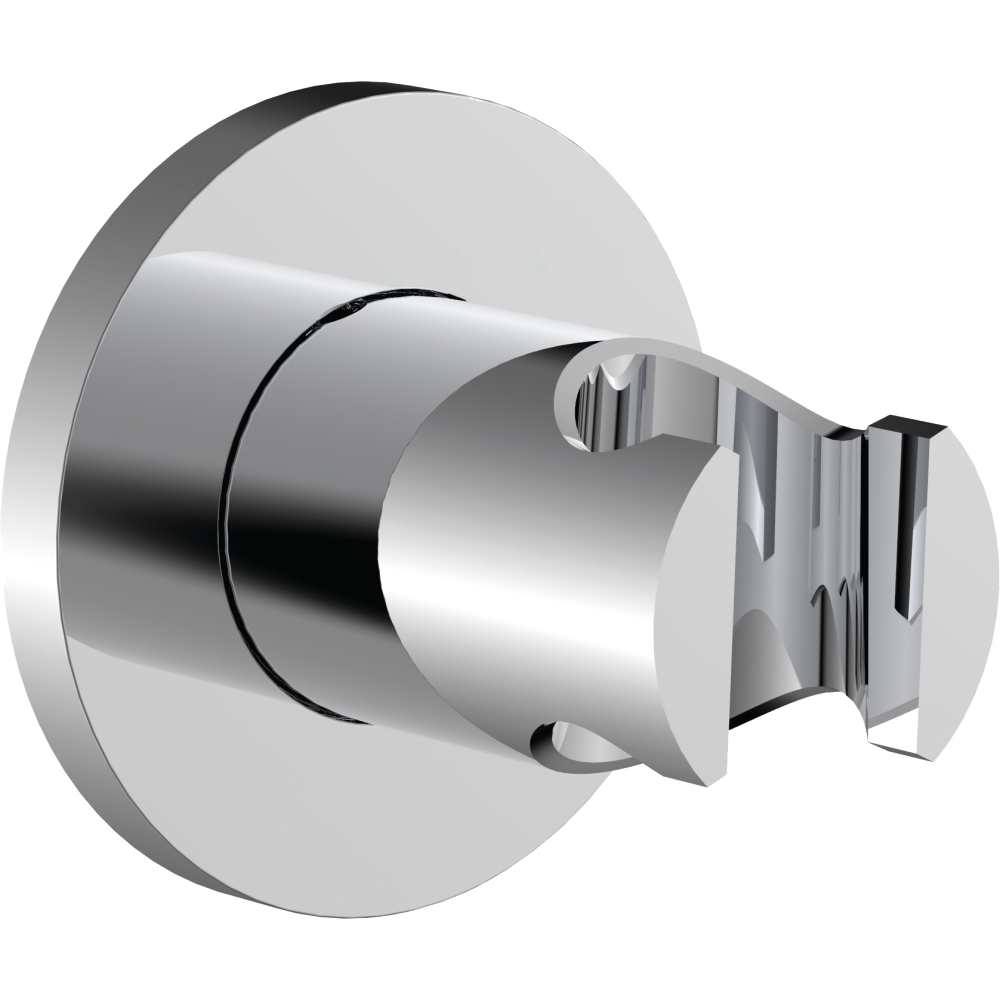 FORMAT Design 2.0 Konus-Wandhalter rund, Messing verchromt