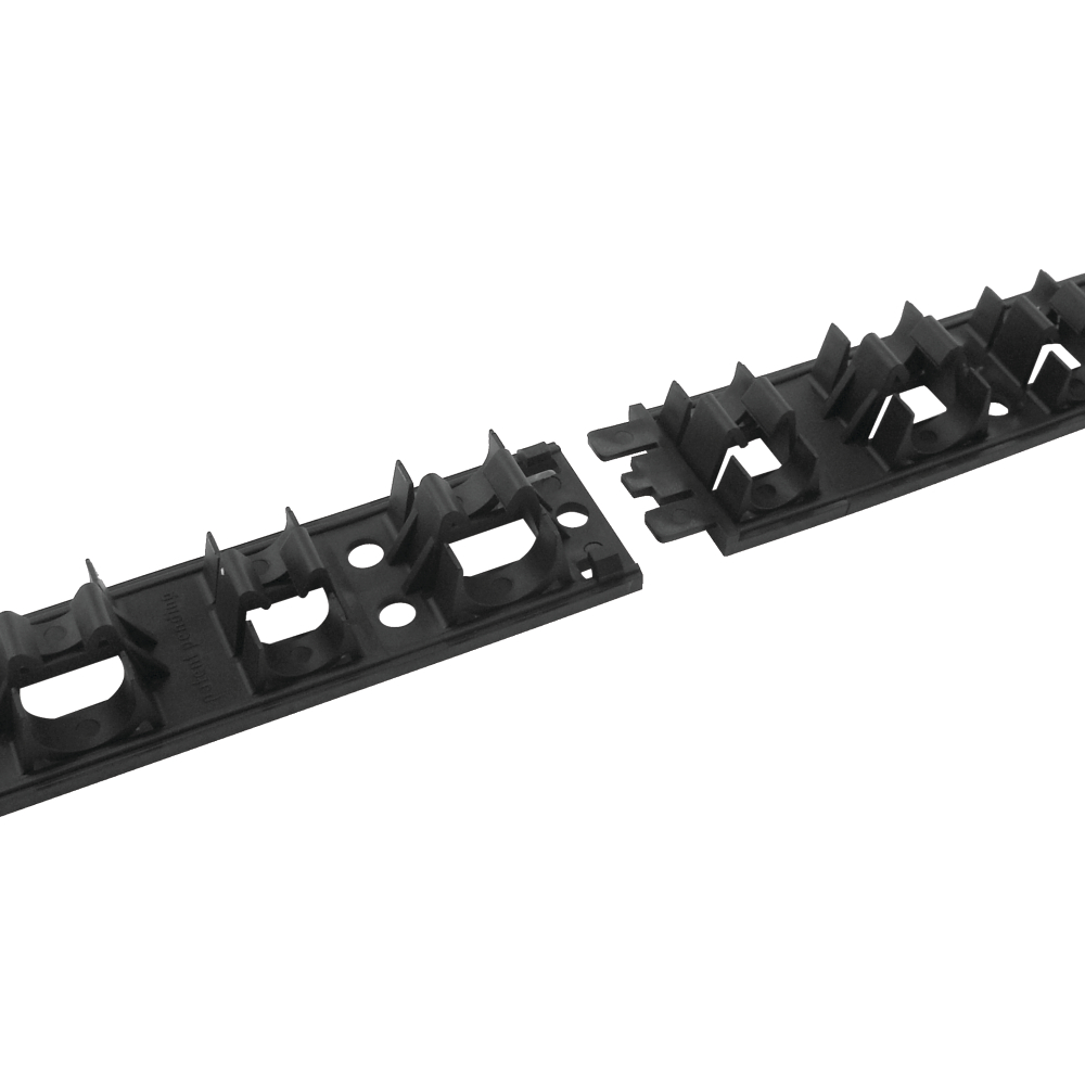 Kunststoffclipschiene (modulare und steckbar)