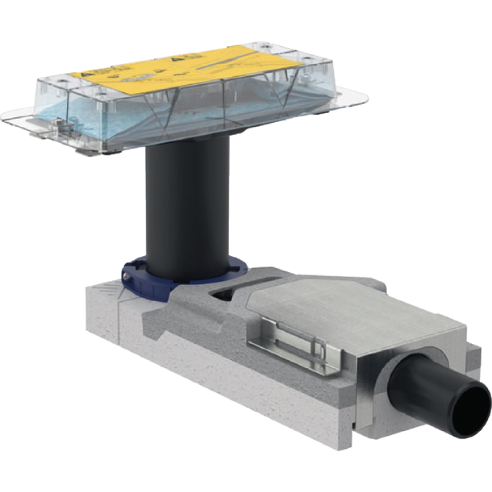 Duschrinnen Rohbau-Set CleanLine 65mm Geberit
