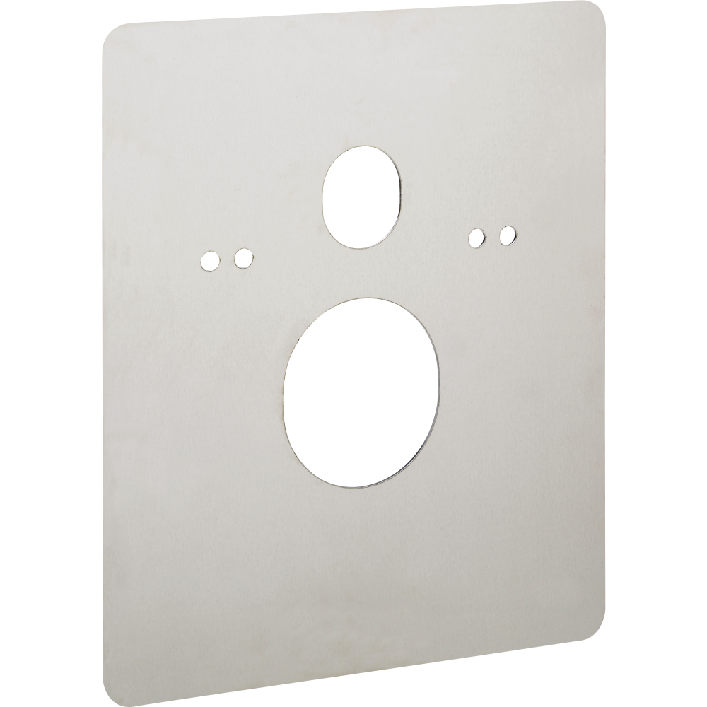 Viega Abdeckplatte 8040.21 in 460x390mm Edelstahl