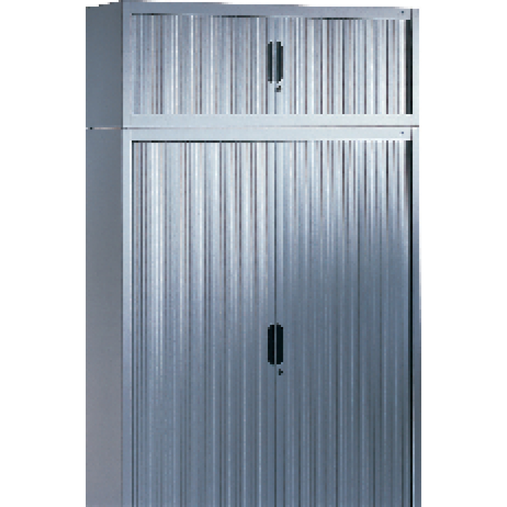 Rollladen-Aufsatzschrank 450x1200x420 mm RAL 7021 CP