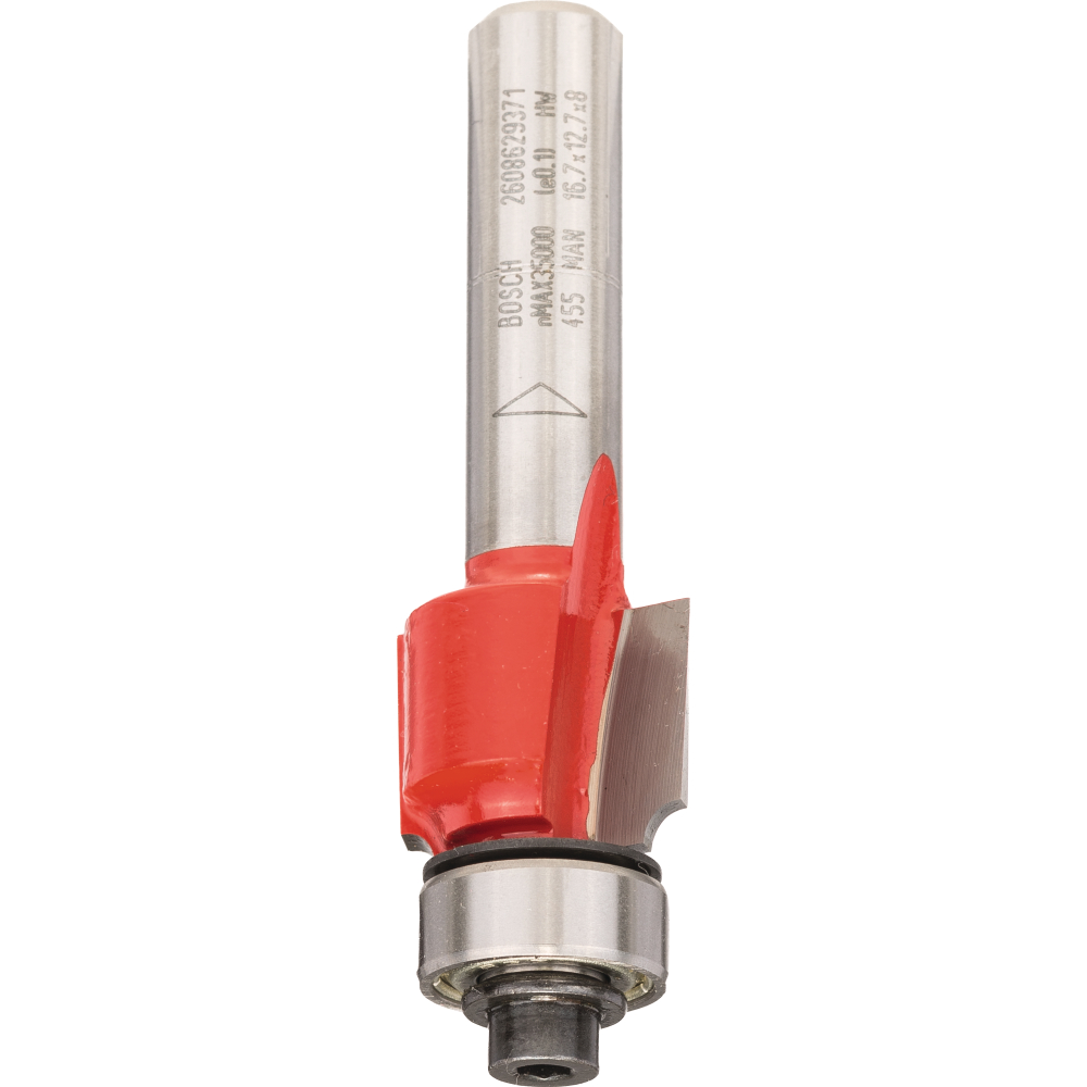Bosch Abrundfräser Expert for Wood, 8 mm, D 44,4 mm, R1 15,9 mm, L 22,2 mm,