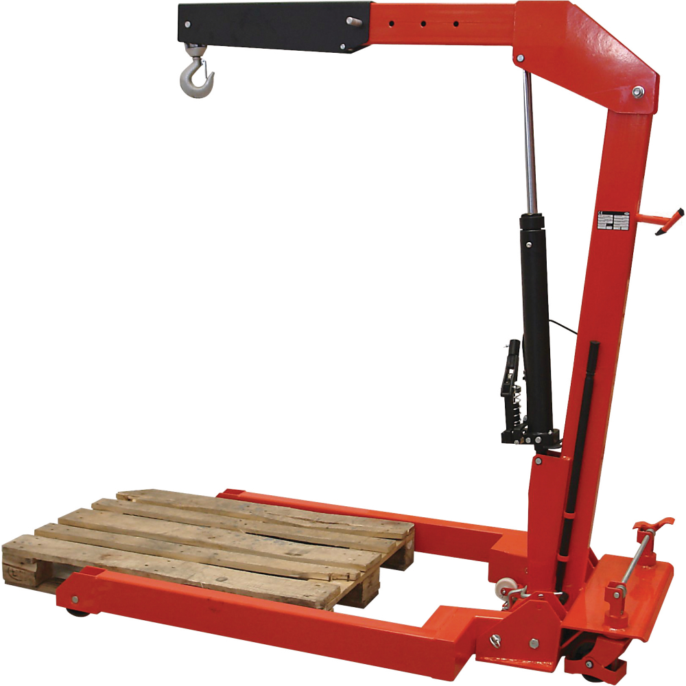 Leichtbaukran F500PKS 500kg, parallel+klappar