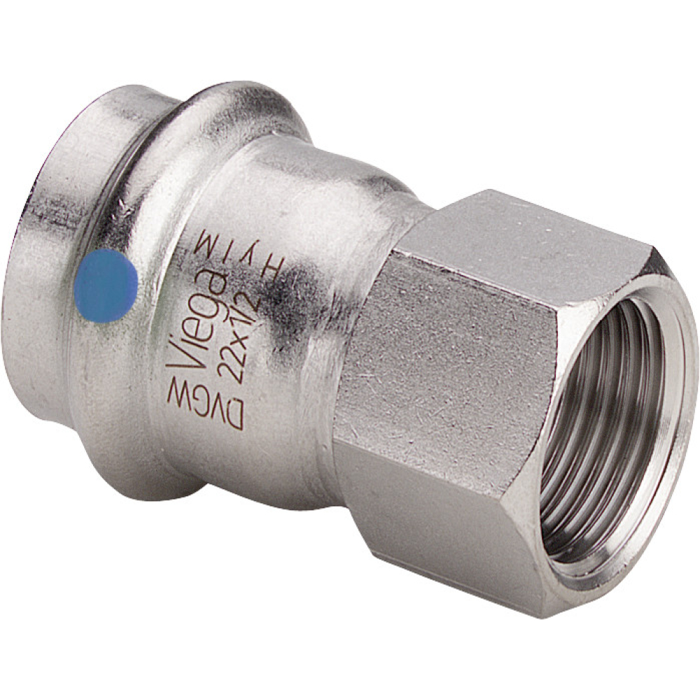 Viega Übergangsstck Sanpress Inox 2312LF 54mmxRp 2, mit SC-Contur, labs-frei