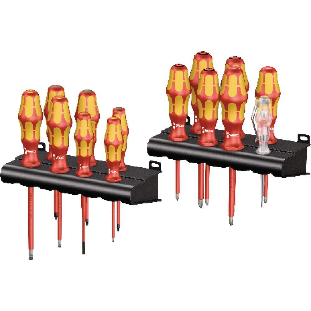 Schraubendreher-Satz 1 Kraftform Big Pack VDE Wera