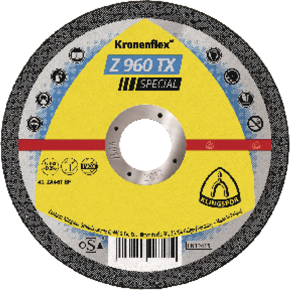 Trennscheibe Z960TX 115x1,0mm gera. Klingspor