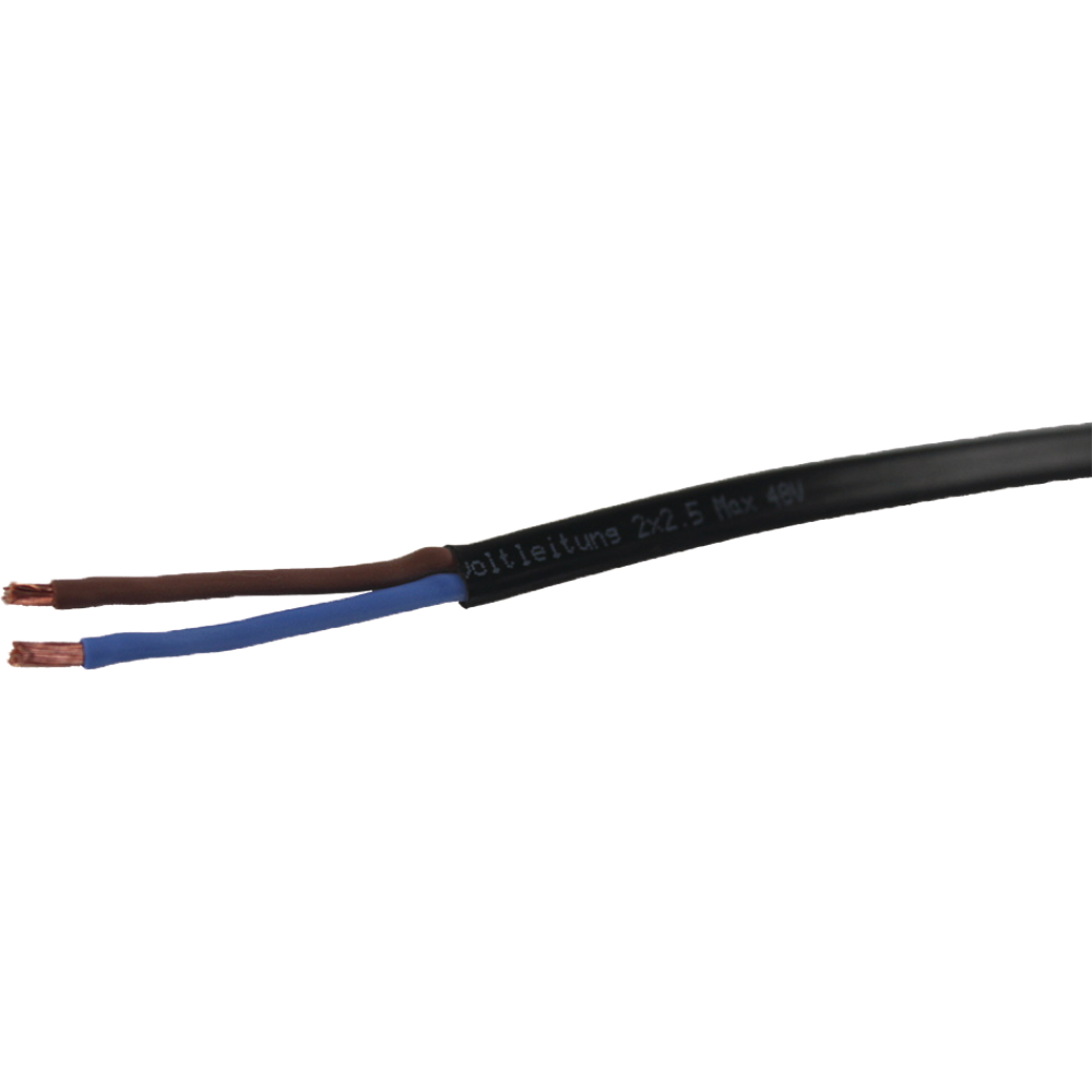 Zwillingsleitung c-flex 2,5mm² 10m carbonline