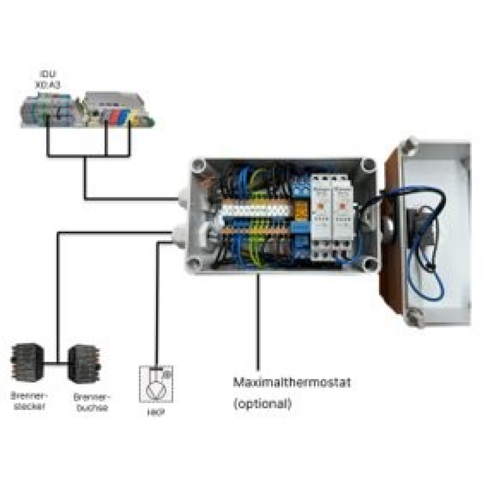 Wolf Hybrid-Modul Niedertemperaturkessel für CHA/FHA