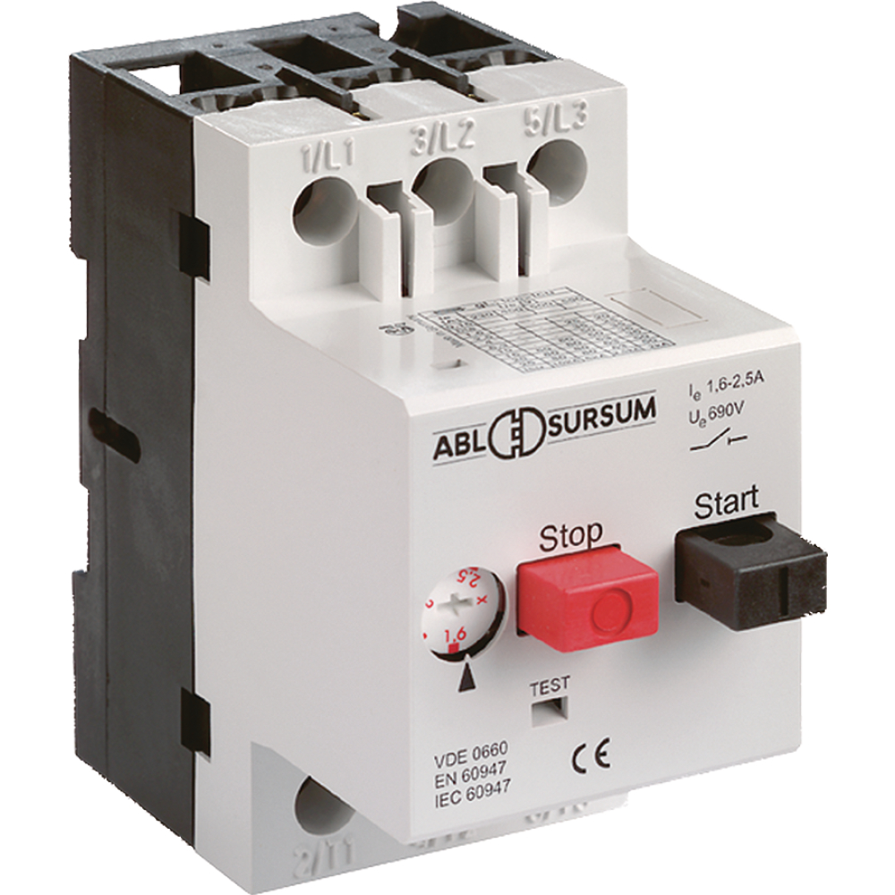 Motorschutzschalter MS2.5 ABL Sursum 1,6-2,5A