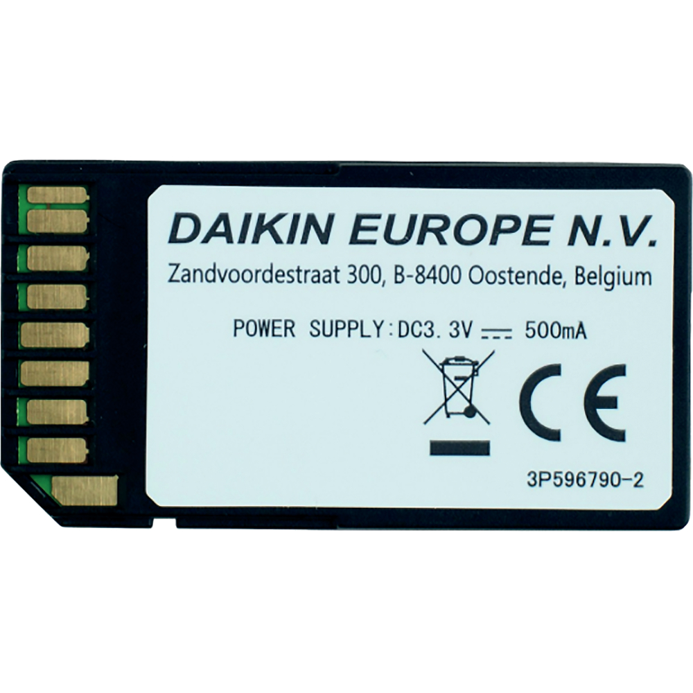 DAIKIN WLAN-SD-Karte z. Verb. der Wärmepumpe mit Internet