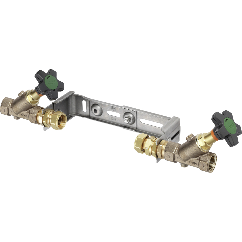 Viega Montageeinheit Easytop 2230.11 in Qn2,5 x Rp1 x Rp1 Siliziumbronze