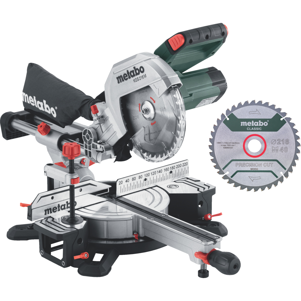 Metabo Kapp- und Gehrungssäge KGS 216 M 1500W