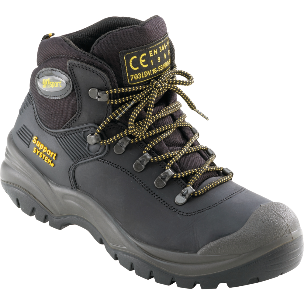 Grisport Sicherheitsschnürstiefel Cortina S3 schwarz Gr.42