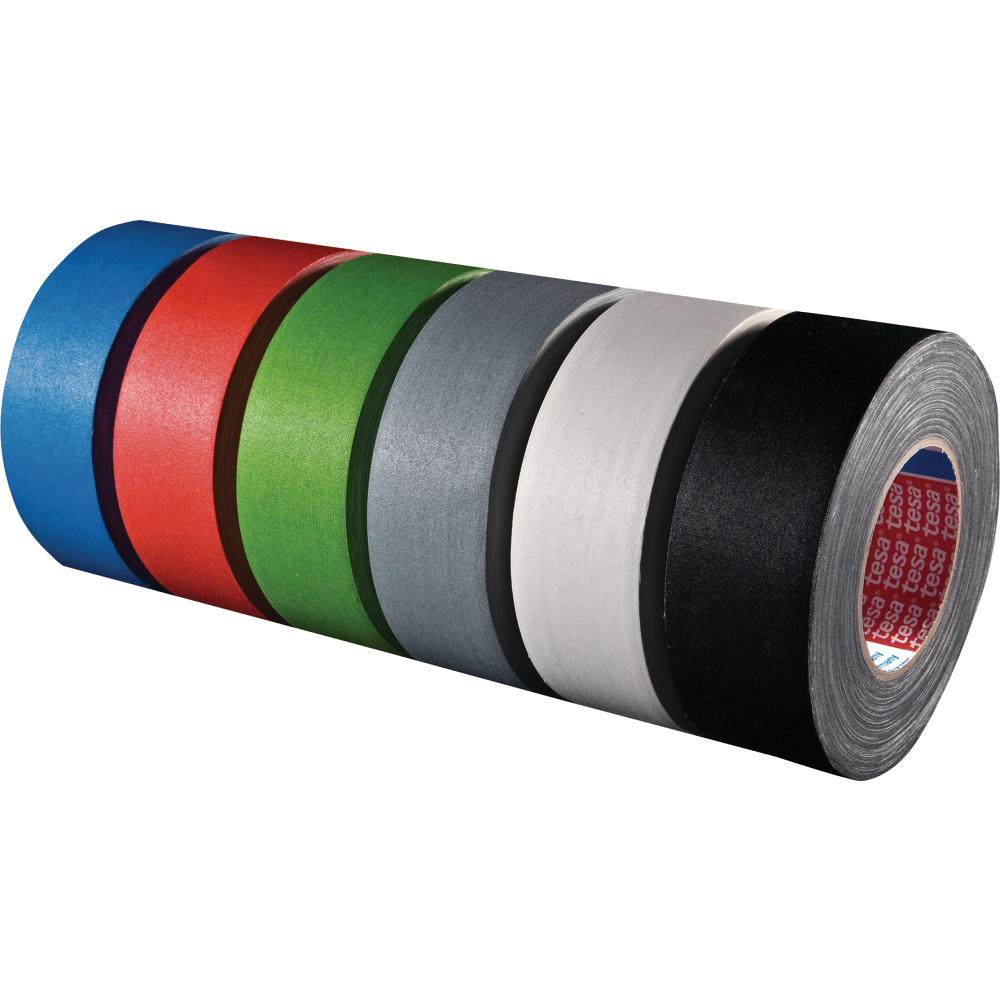 tesa Gewebeband 4671 50m:50mm, mattschwarz