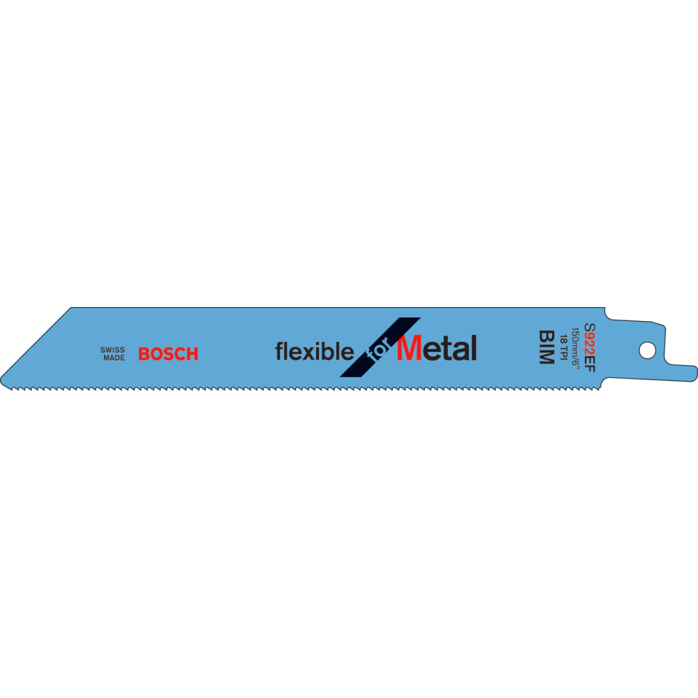 Bosch Säbelsägeblatt S 922 EF Flexible for Metal 5er-Pack