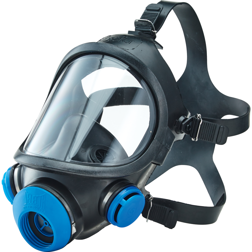 Ekastu Safety Vollmaske C607 Selecta, Kl.2, für Schraubfilter