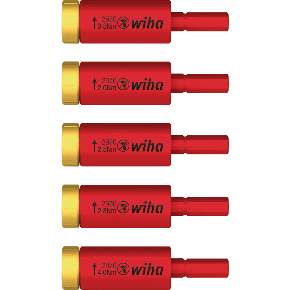 Wiha VDE-Drehmoment-Adapter-Satz easyTorque 5-teilig