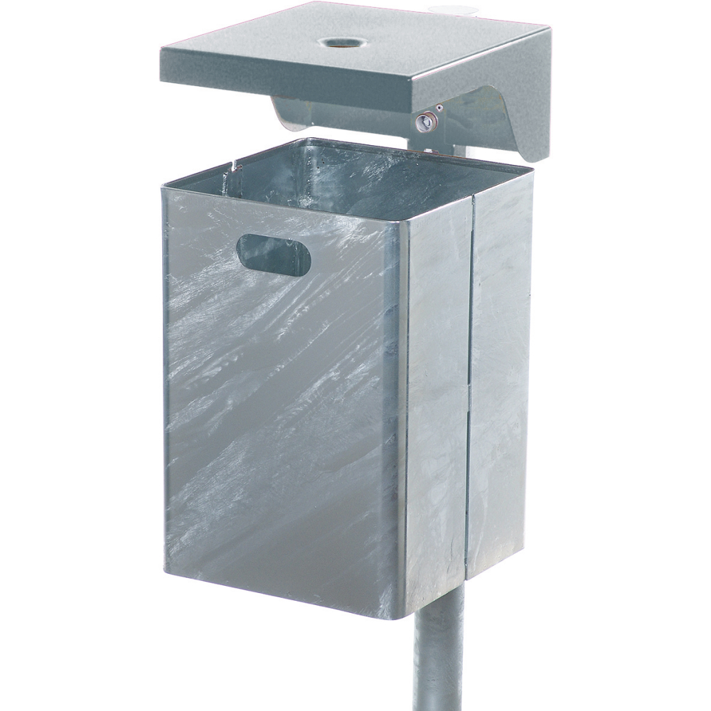 Abfallsammler 40L vzk., m.Ascher