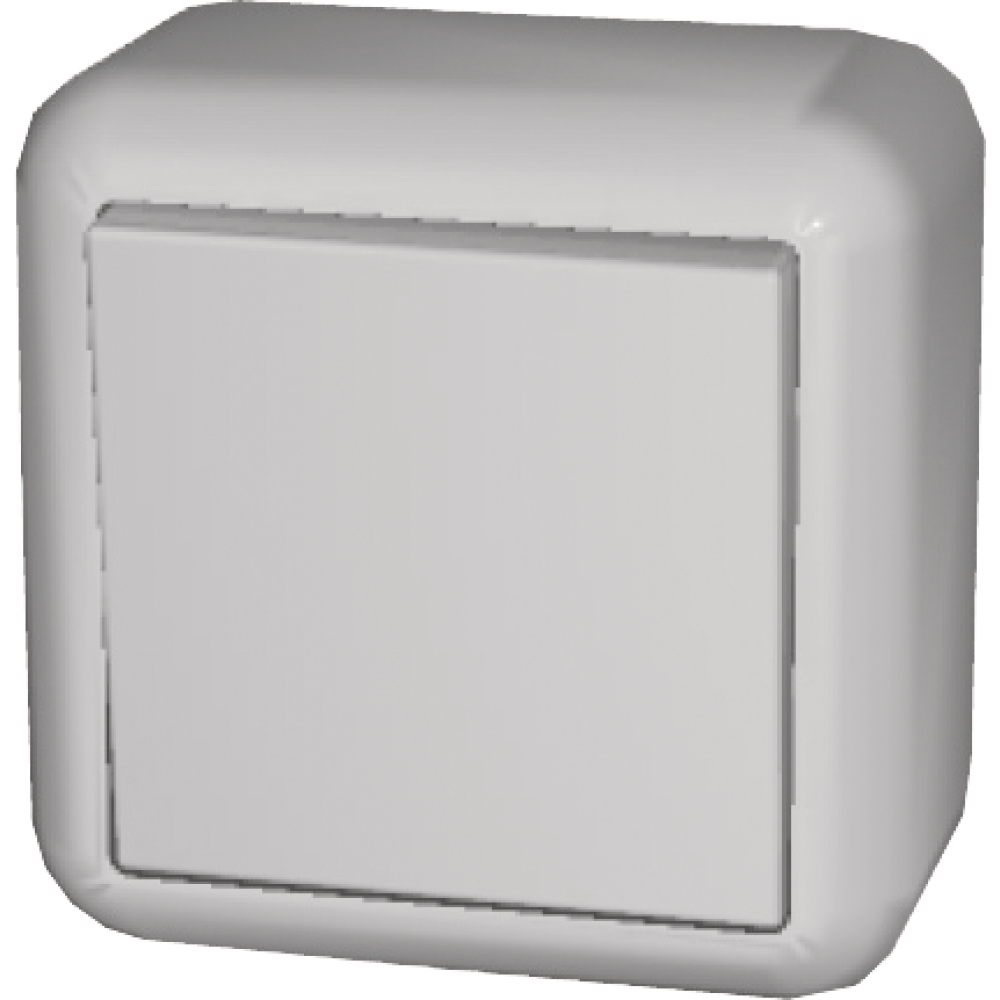 ELSO Aus-/Wechselschalter AP IP20 perlweiß 381600