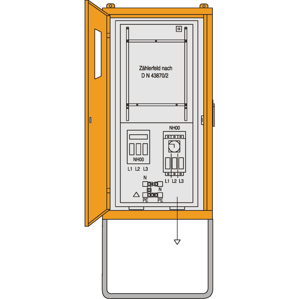 Anschlußschrank A 80 #2000