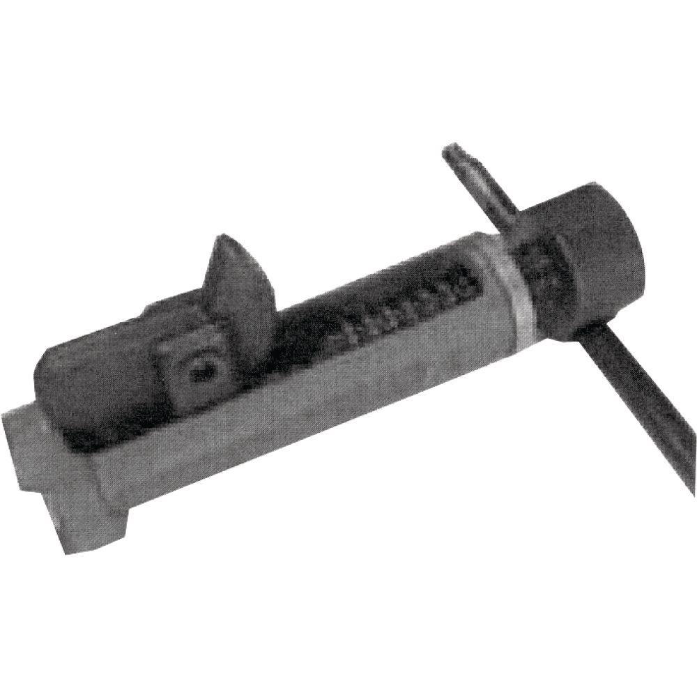 Spindelspanner f.Keilkl. f.Rundeisen bis 12mm blau