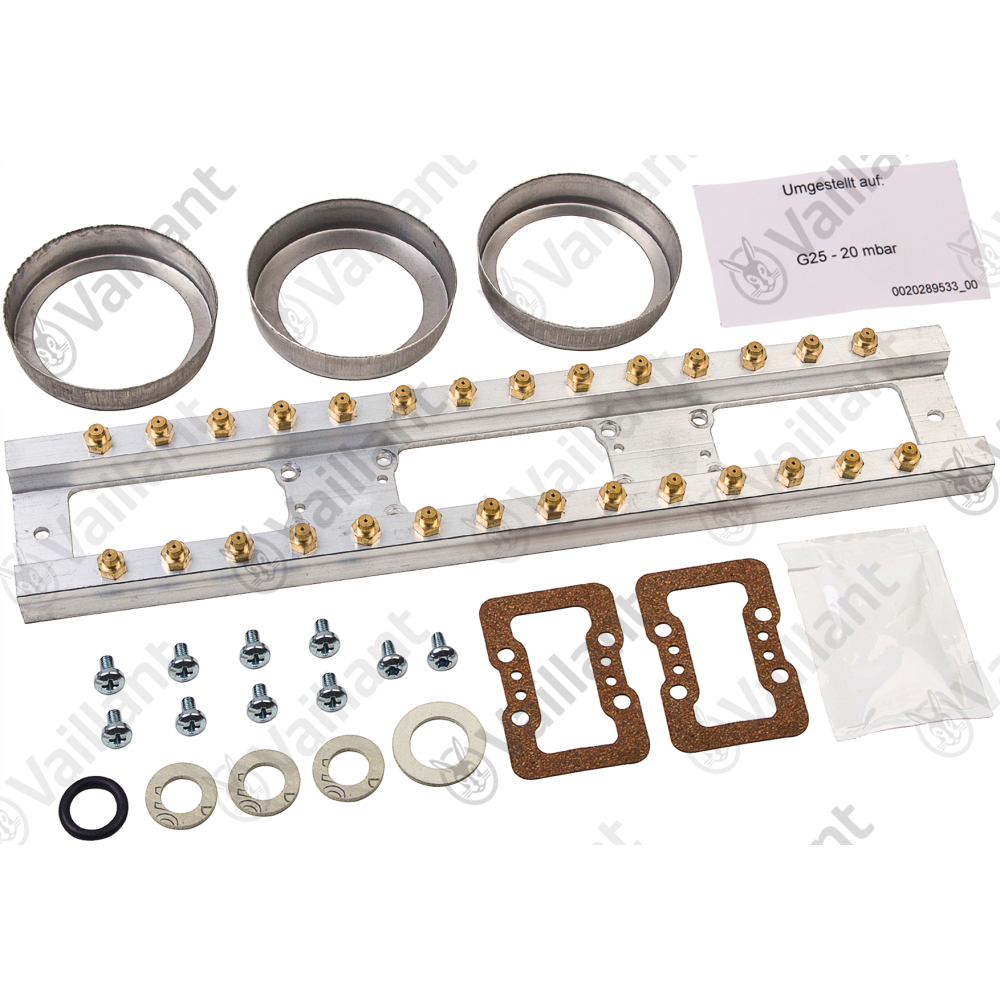 Vaillant Umstellsatz, auf G25 Vaillant-Nr. 0010031316