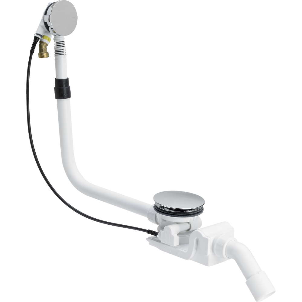 Viega Ab-und Überlauf Rotaplex Trio 6141.60 in 725mmxDN40/50 verchromt
