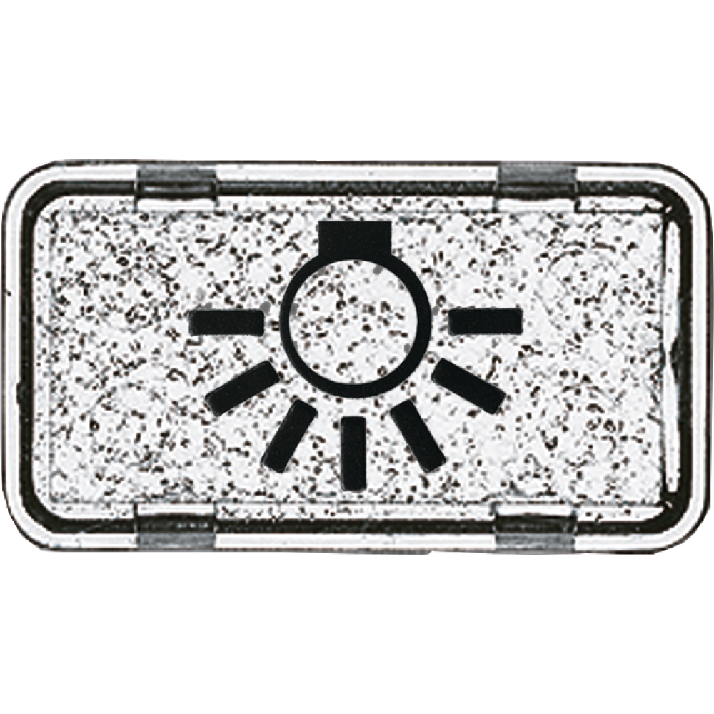 Symbol für Wippe Licht 2622 LI-101 neutral