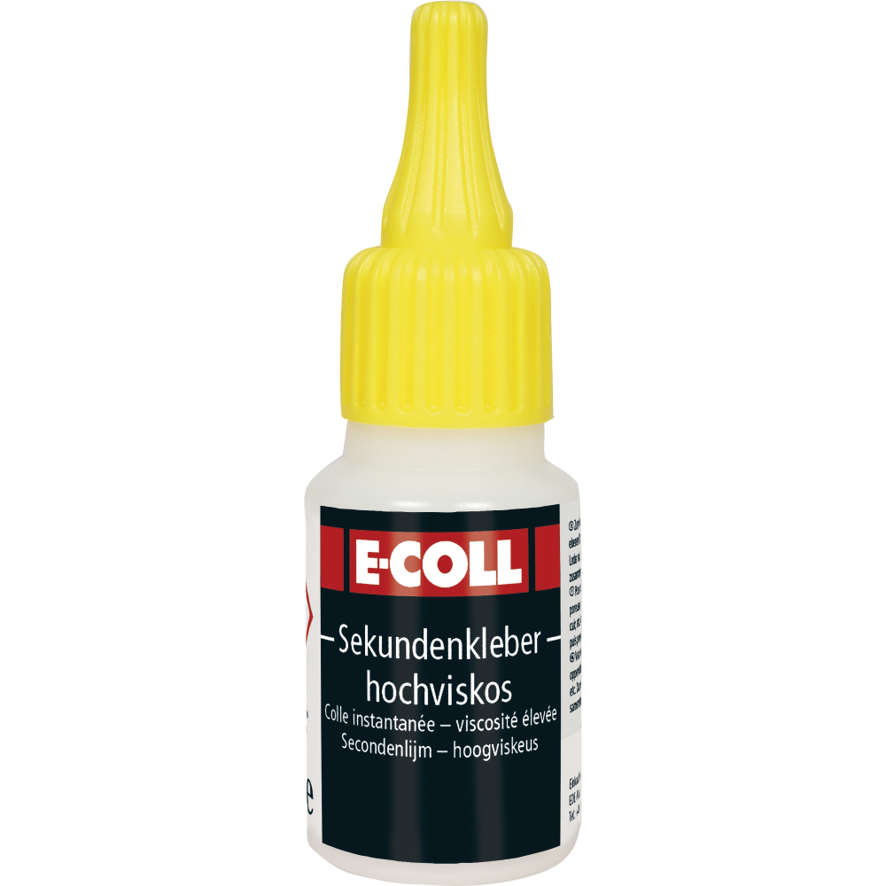 E-COLL Sekundenkleber 20g hochviskos