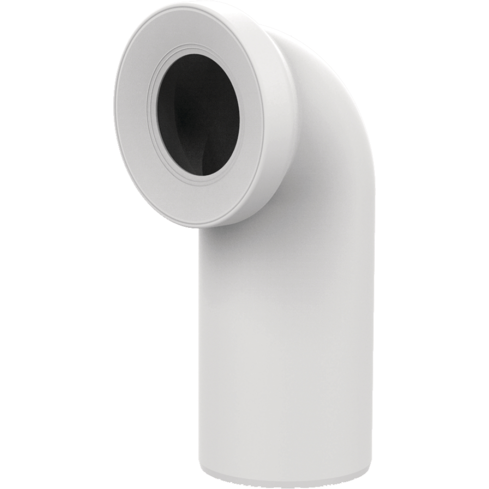 WC-Anschlußbogen 90 beige