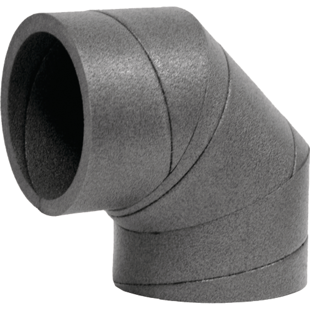 ISO-Rohr CWL-Bogen 90°