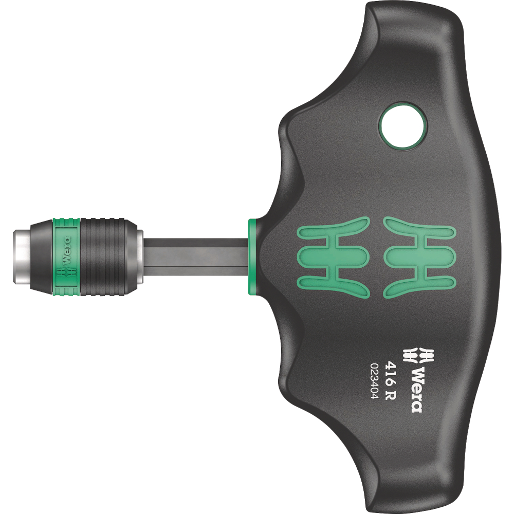Bithalter 1/4" T-Griff Wera
