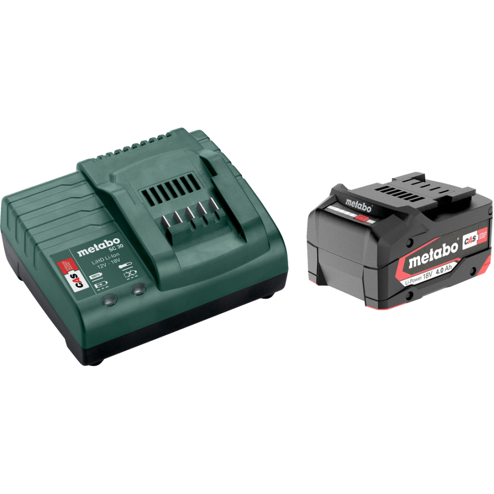 Metabo Akku-Basis-Set 18V P+M 1x4,0Ah LiPower + ASC 55