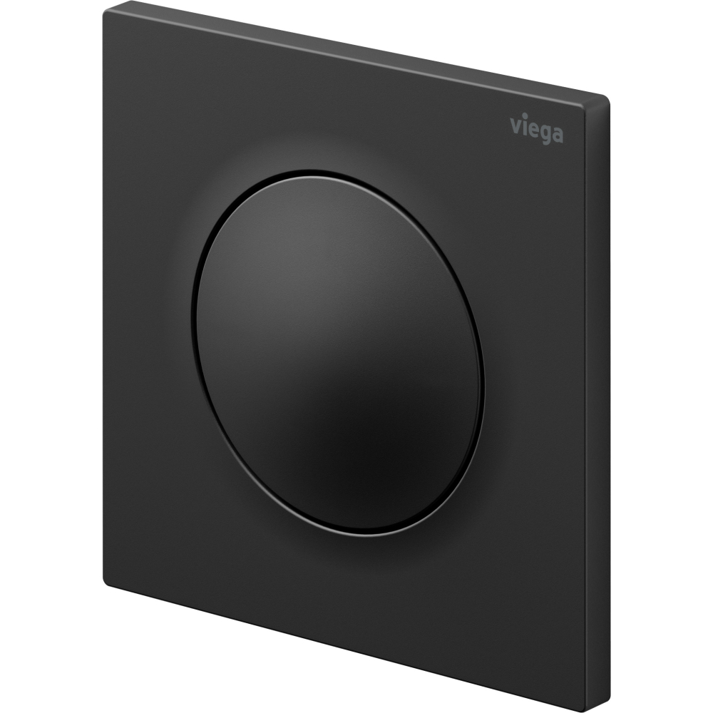 Viega Urinal Betätigungsplatte VfS 20 8610.2 aus Kunststoff in schwarz matt