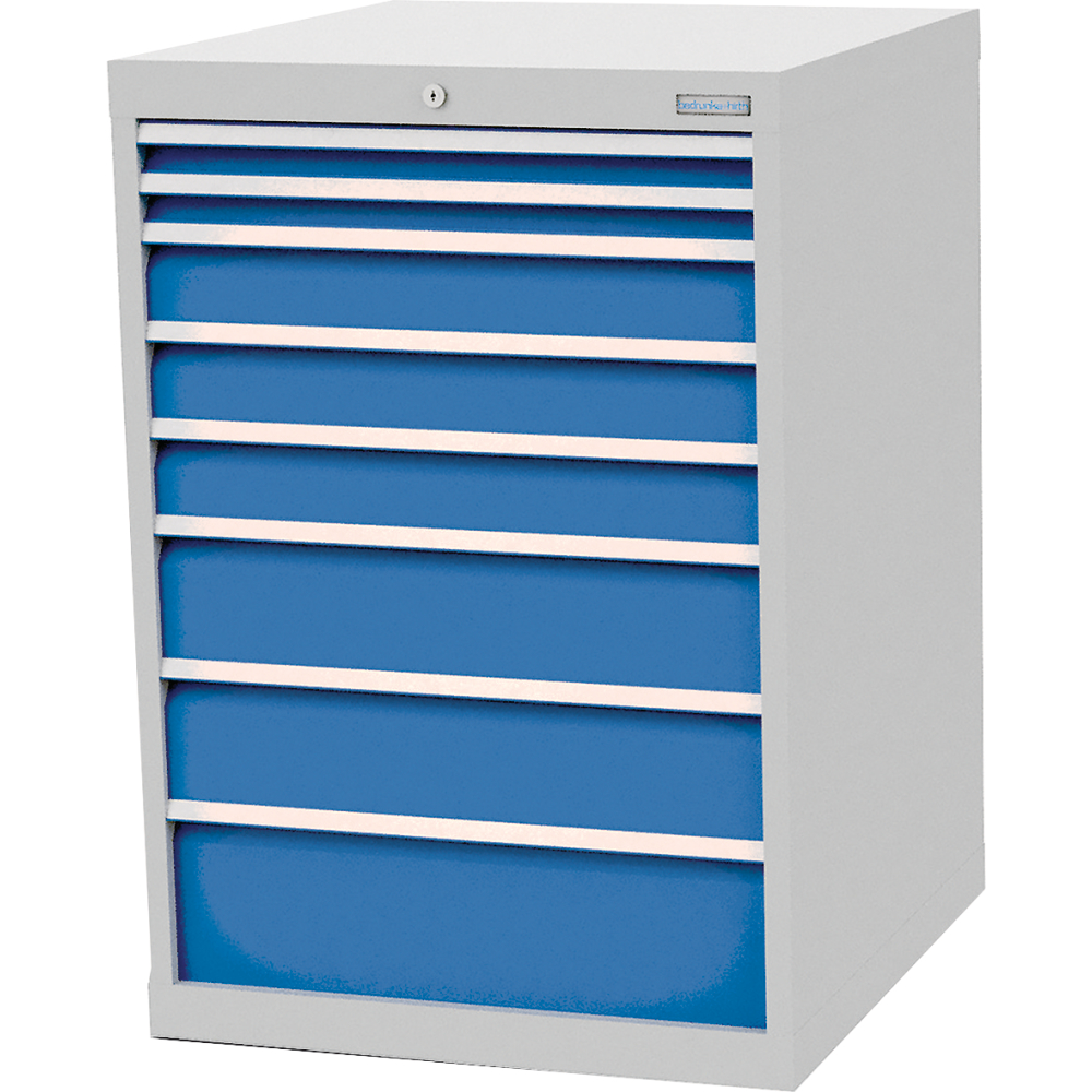 Schubladenschrank T736 705 mm, 8 Sbl. VA