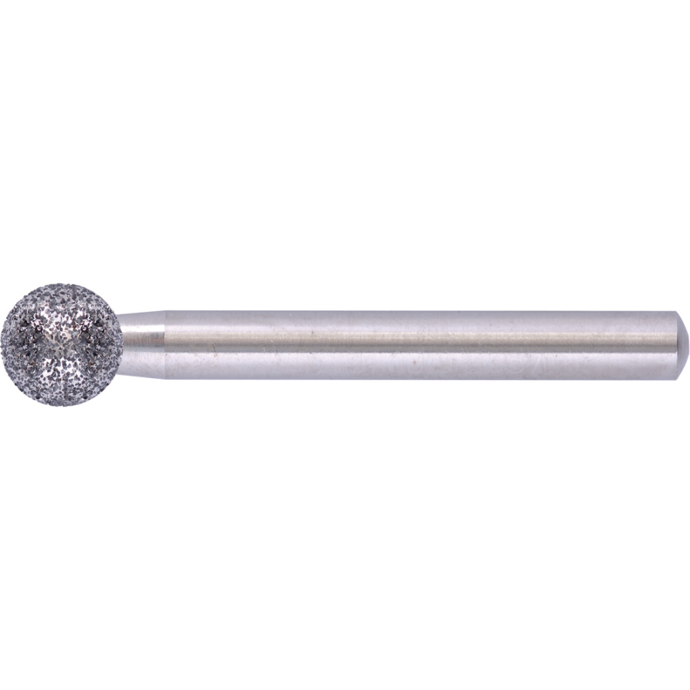 Schleifstift Diamant D126 Kugelform 1x3mm Pferd