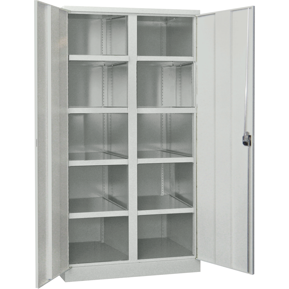 Schwerlastschrank m.Türen H1950xB1040xT630mm 6 FB, SL 4xFH 175mm